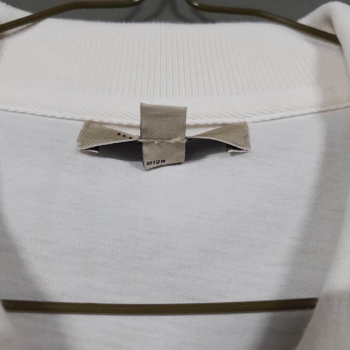 M) 버버리 크레스트 기사 로고 노바체크 반팔 카라티 폴로 피케 셔츠 상품이미지5