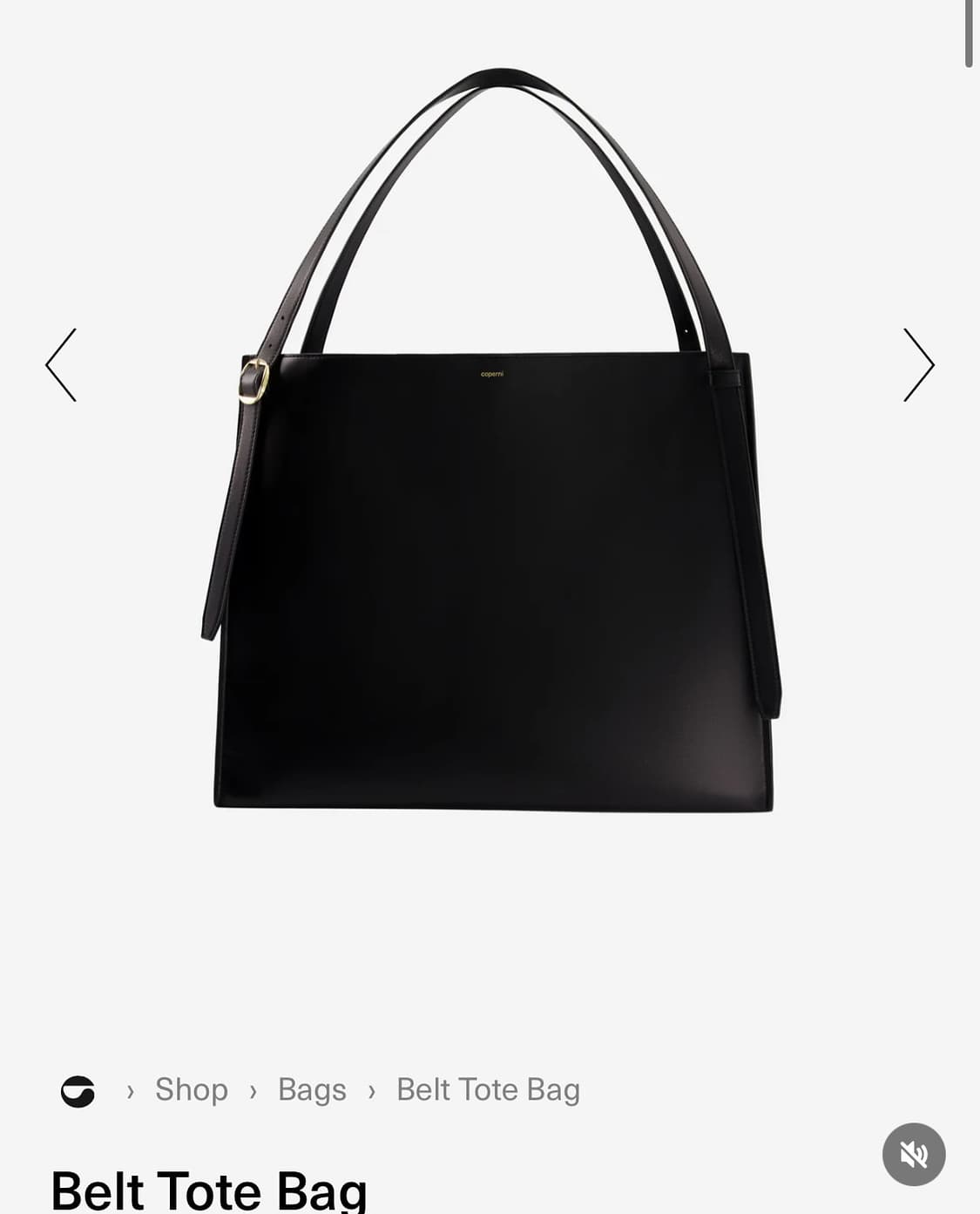 coperni belt tote bag 상품이미지2