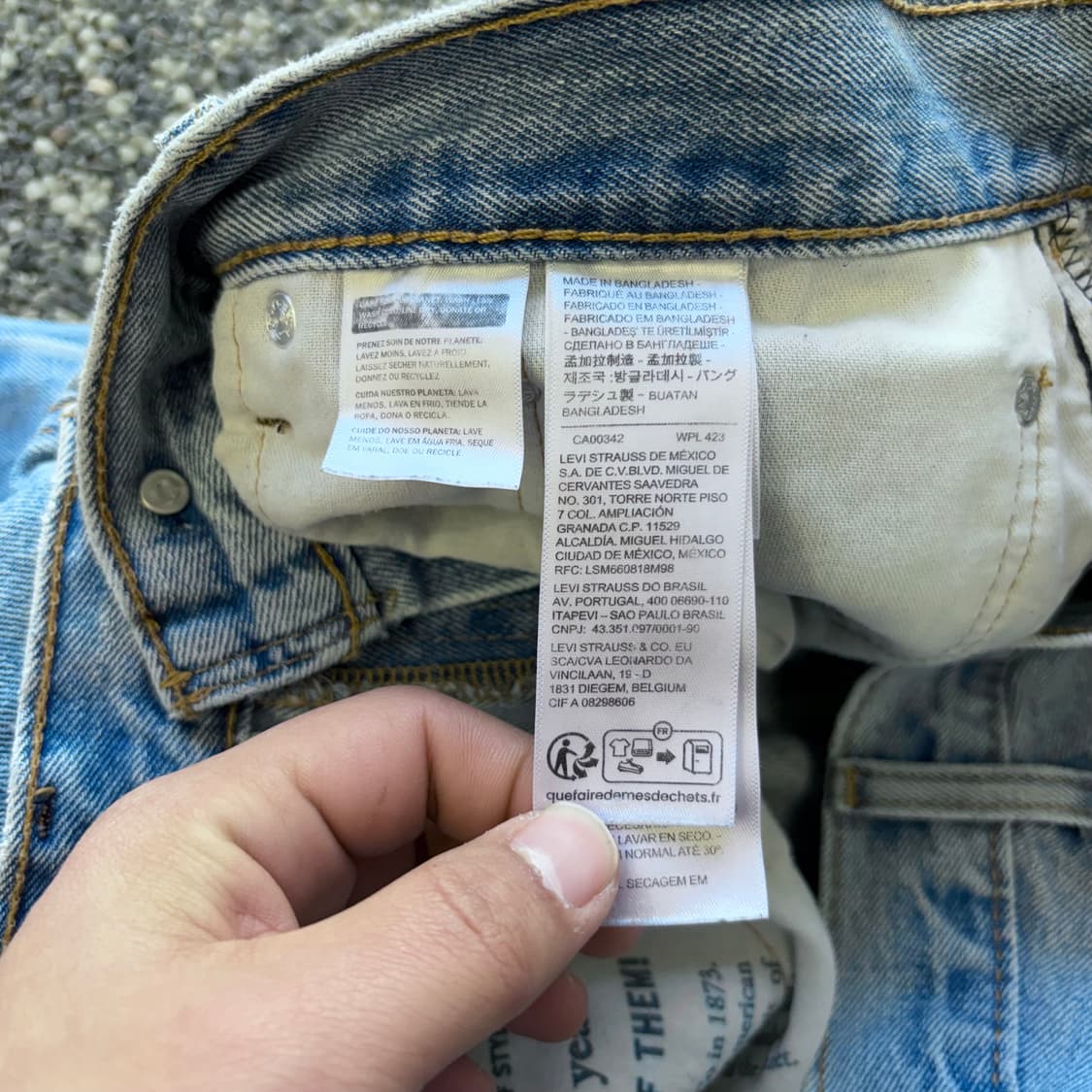 리바이스 505 스트레이트 데님 (36) 상품이미지7