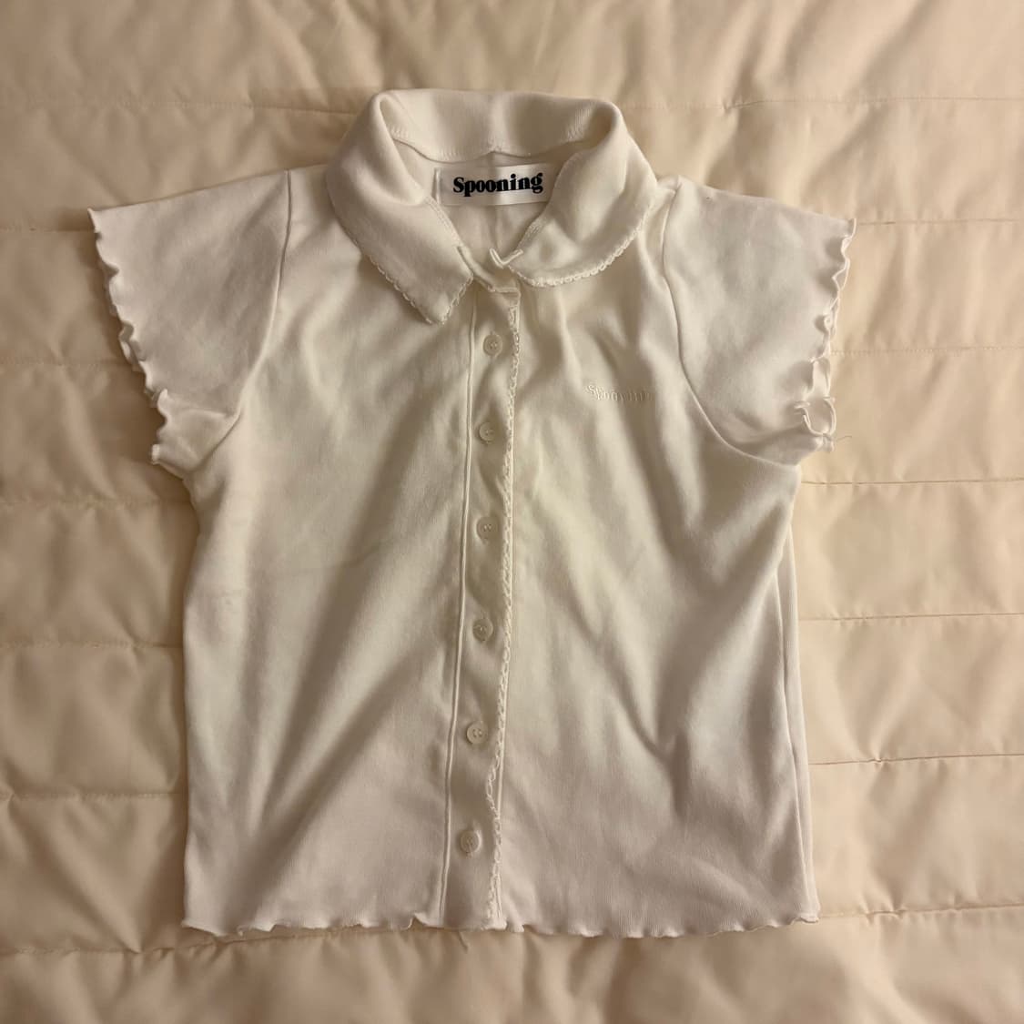 스푸닝 글로니반팔 블라우스  상품이미지1