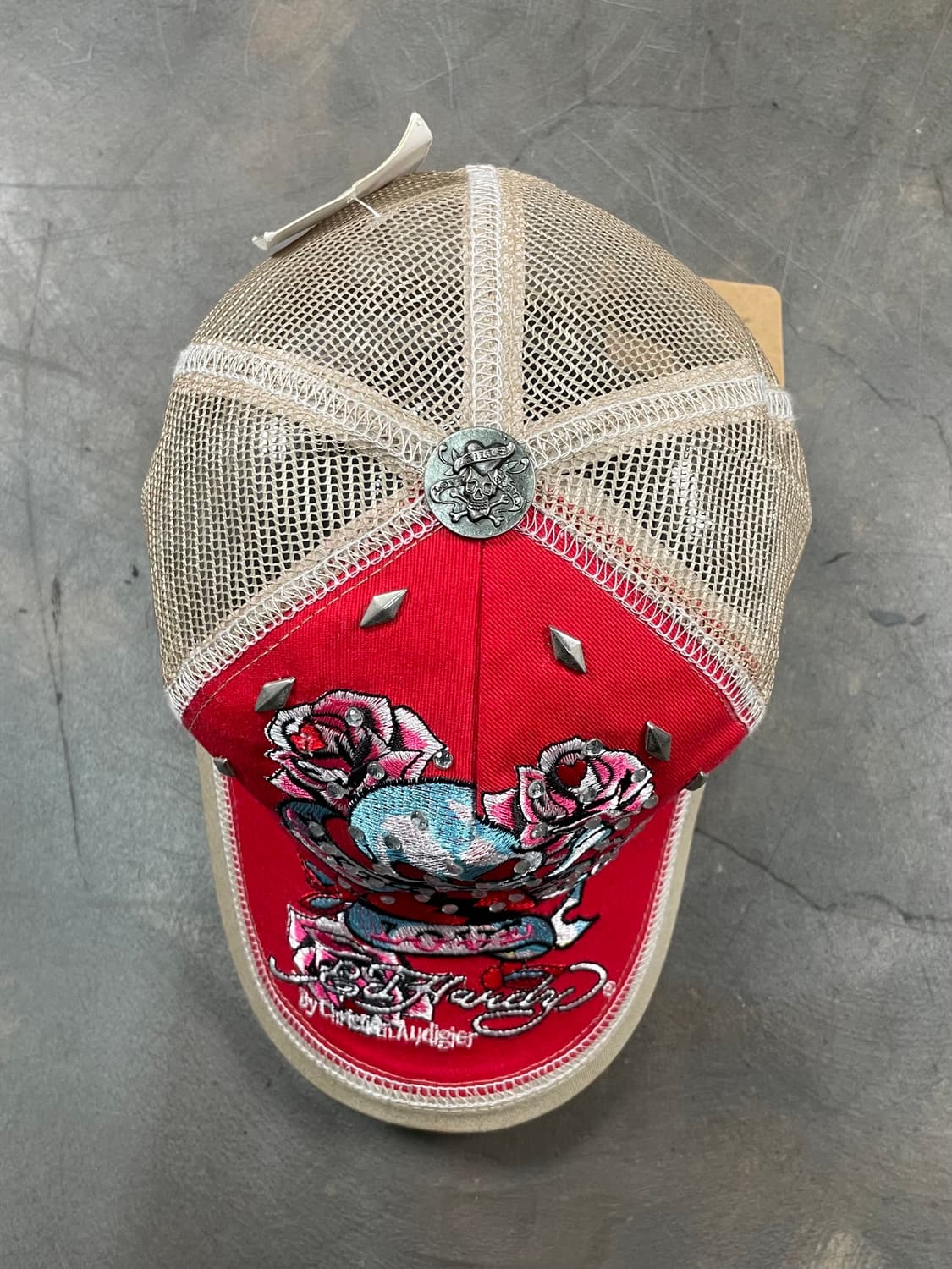 에드하디 데드스탁 스컬 메쉬캡 상품이미지2