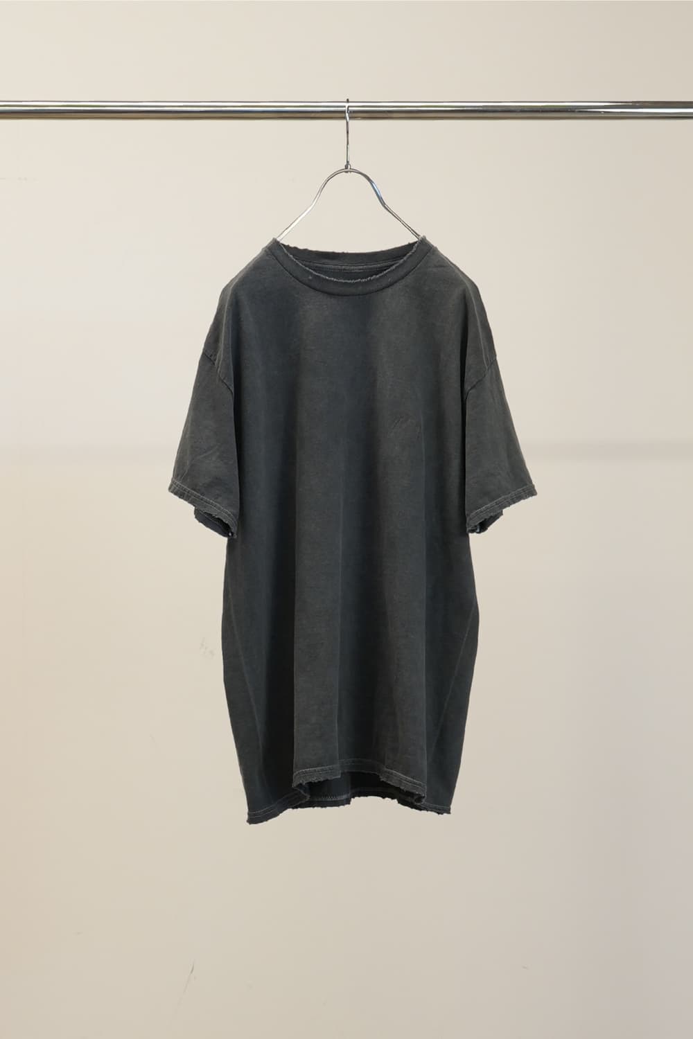 안셀름 EMBROIDERY T-SHIRT - Navy 상품이미지1