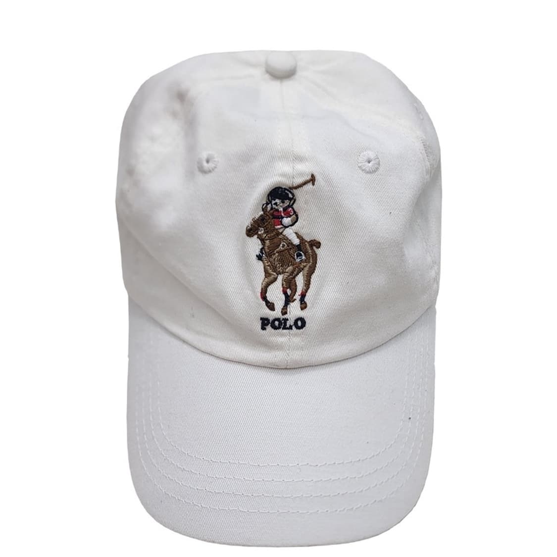 RALPH LAUREN 빅포니+베어 화이트볼캡 상품이미지1