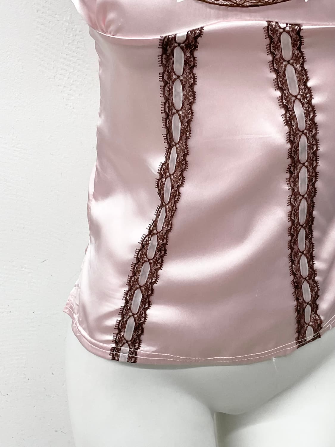 트라라라 히메갸루 리본 레이스 슬립 *레어 상품이미지3