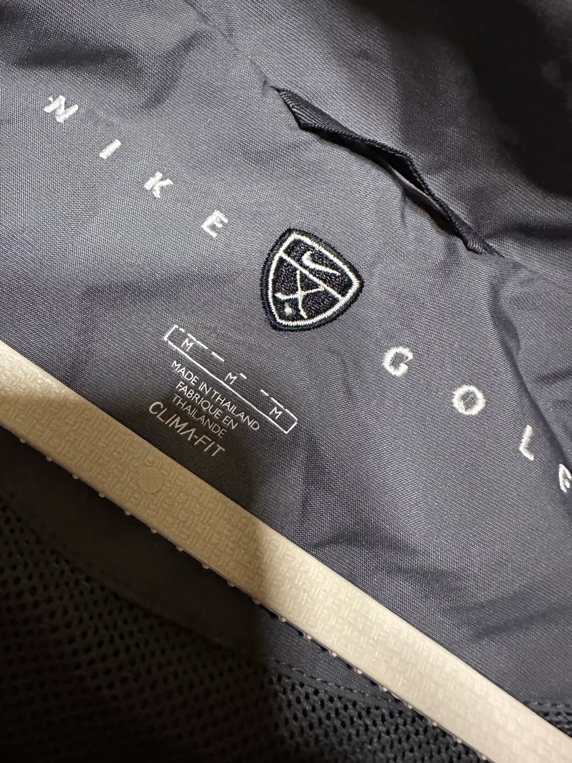 나이키 바람막이 나이키 올드스쿨 대장 나이키골프 바막 나이키차콜 상품이미지4