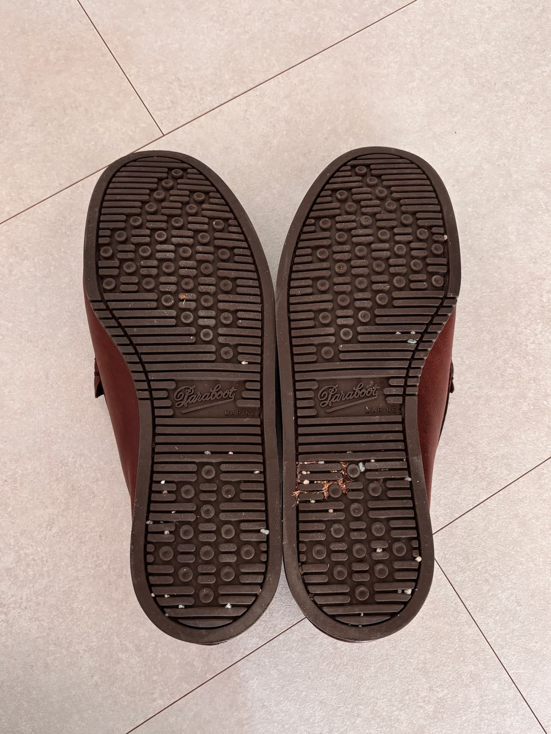 파라부트 코룩스 빈티지 레더 로퍼 UK10(290) 상품이미지4