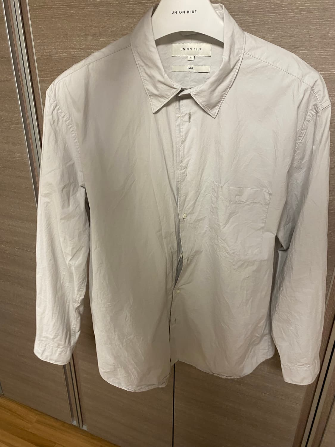유니온블루 데스크 오피스 셔츠 그레이 xl 상품이미지1