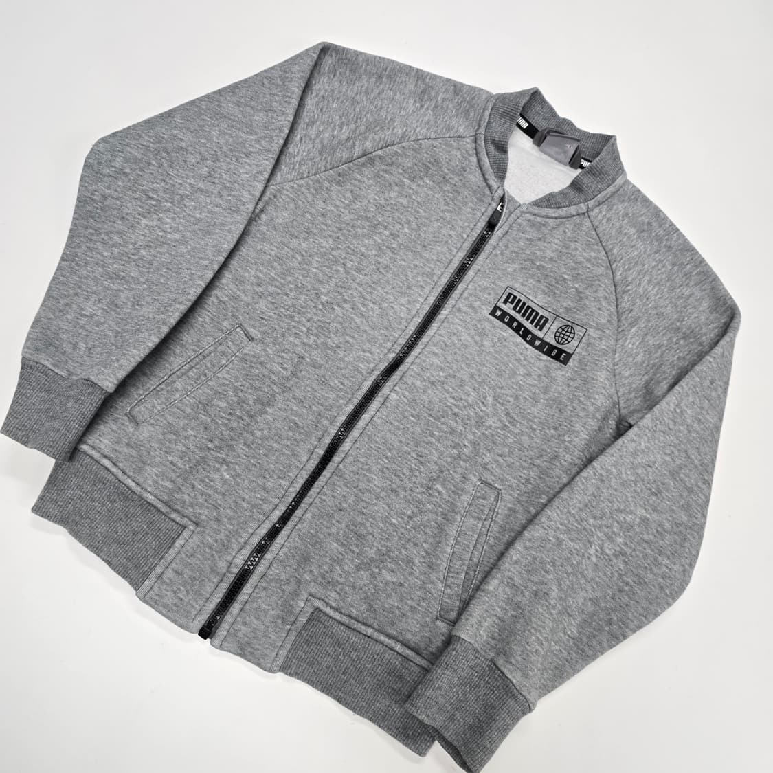 130 퓨마 키즈 기모 집업 상품이미지1