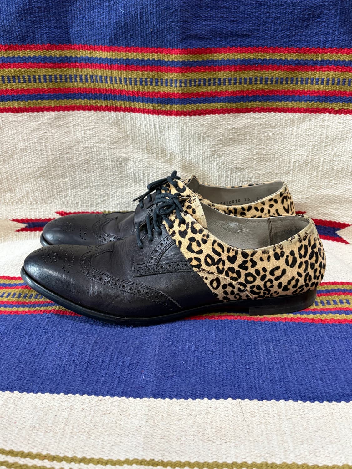 Alfredo Bannister leopard western derby 상품이미지2