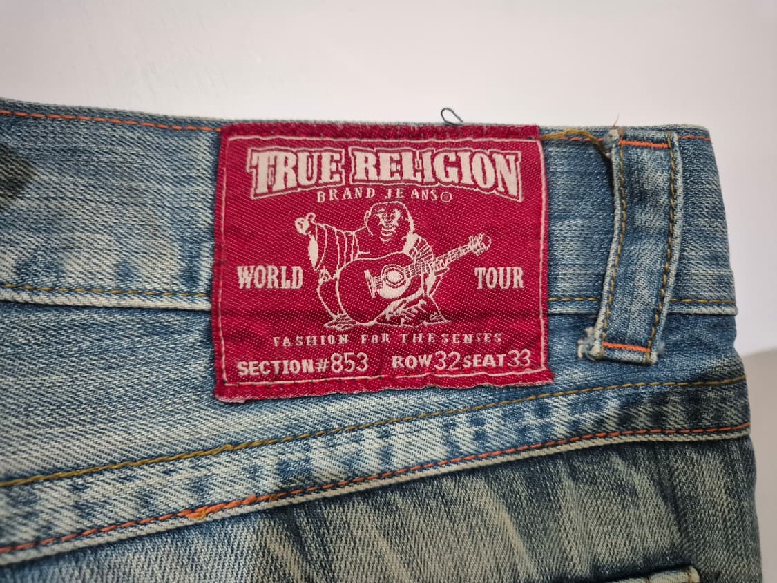 트루릴리전 로우웨이스트 커브드 데님 상품이미지3