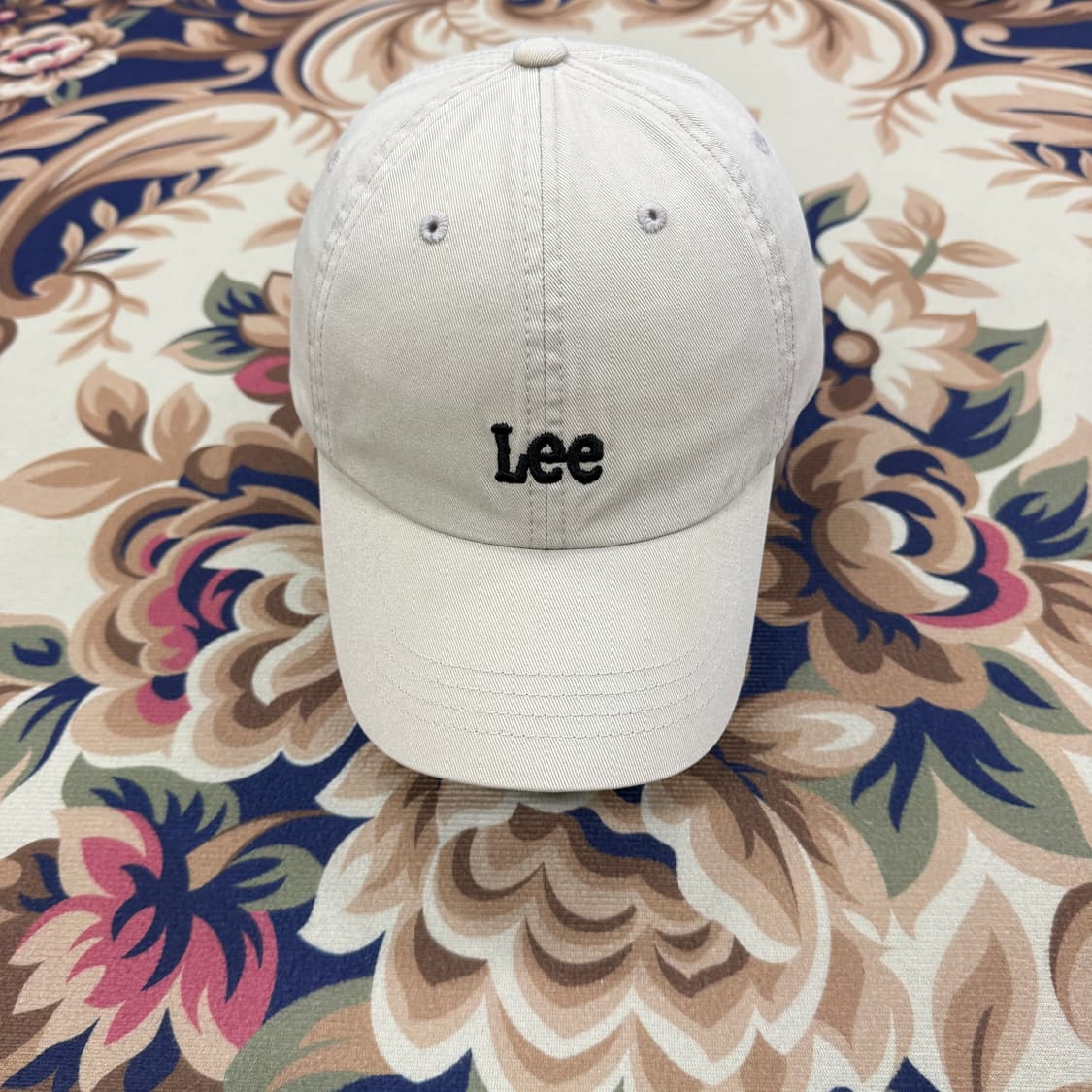 리 Lee 베이직 로고 볼캡(베이지) 상품이미지1