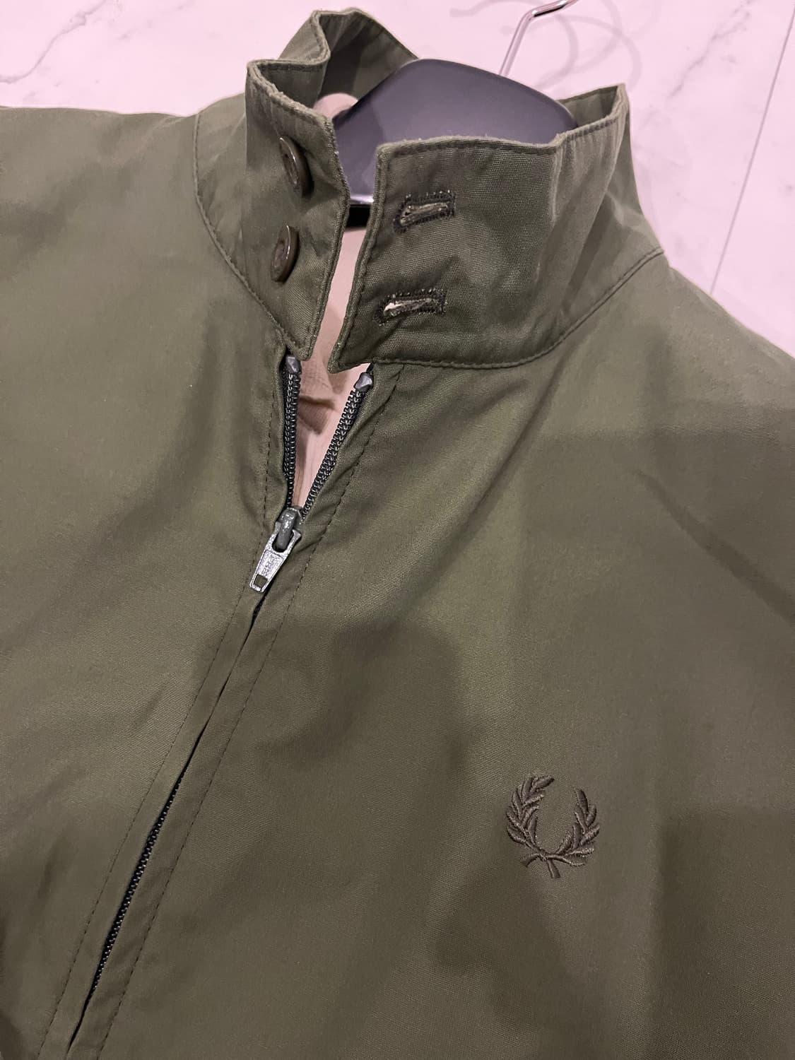 프레드페리 영국 헤링턴자켓 카키 상품이미지2