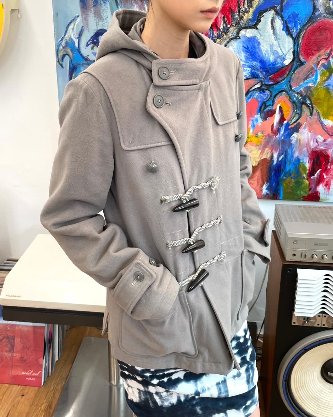 [M] 미하라야스히로 더플 후드 자켓 상품이미지2