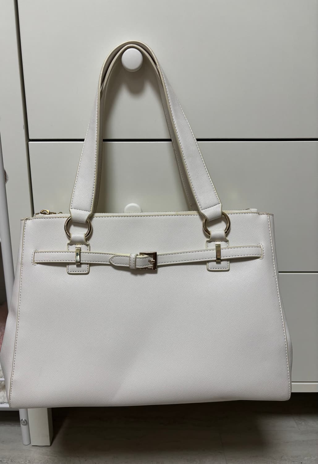 PINKY&DIANNE 핑키앤다이안 화이트 토트백 가방 아이보리 갸루 상품이미지1