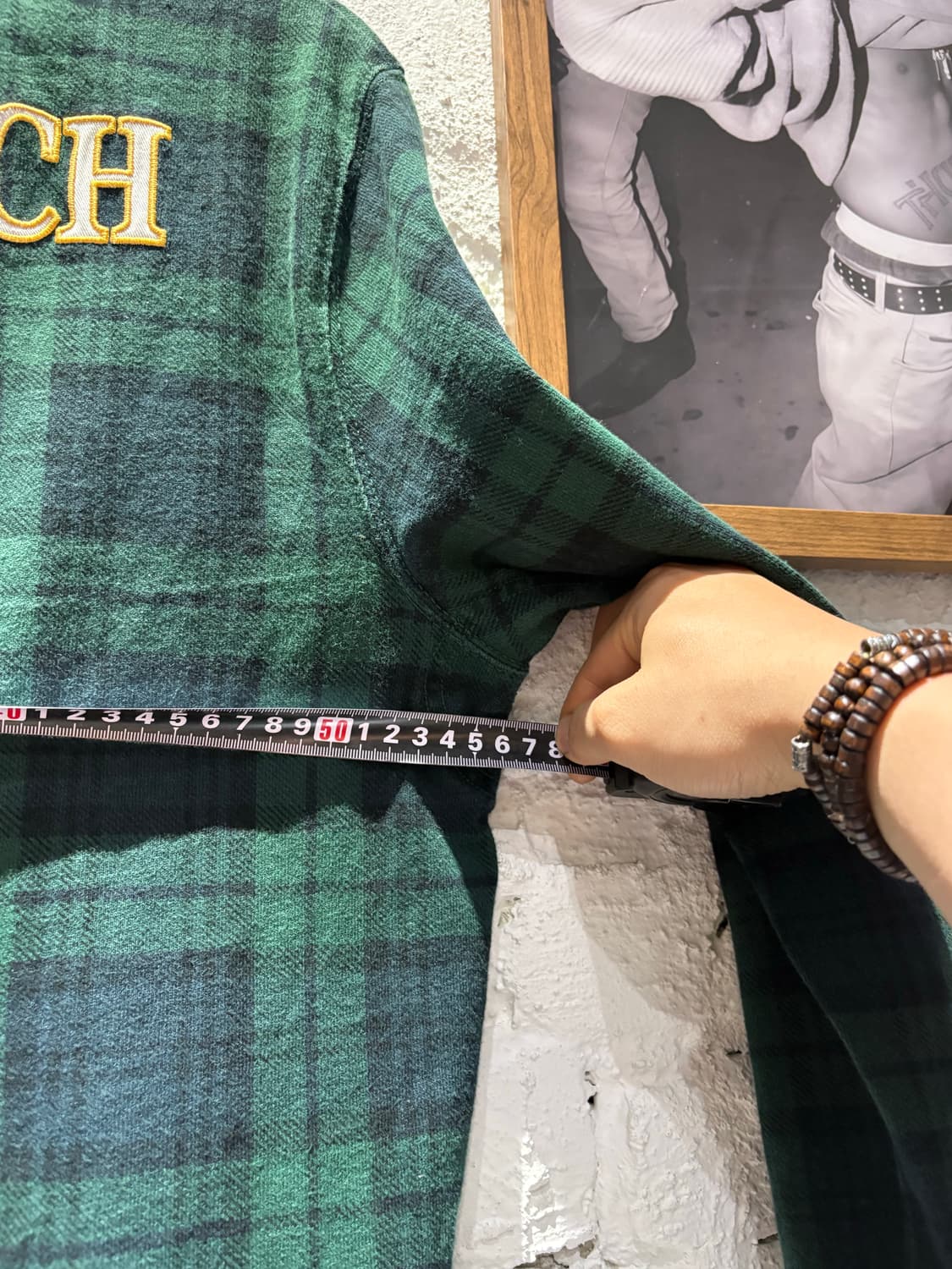 폴로 블랙워치 빅포니 카라 럭비티셔츠 상품이미지8