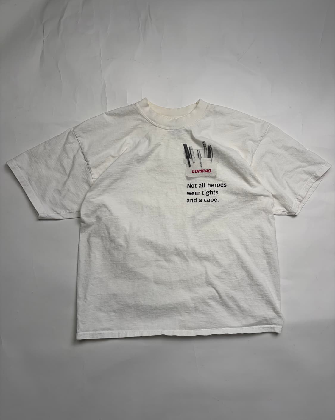90s Compaq Tee (white) 상품이미지1
