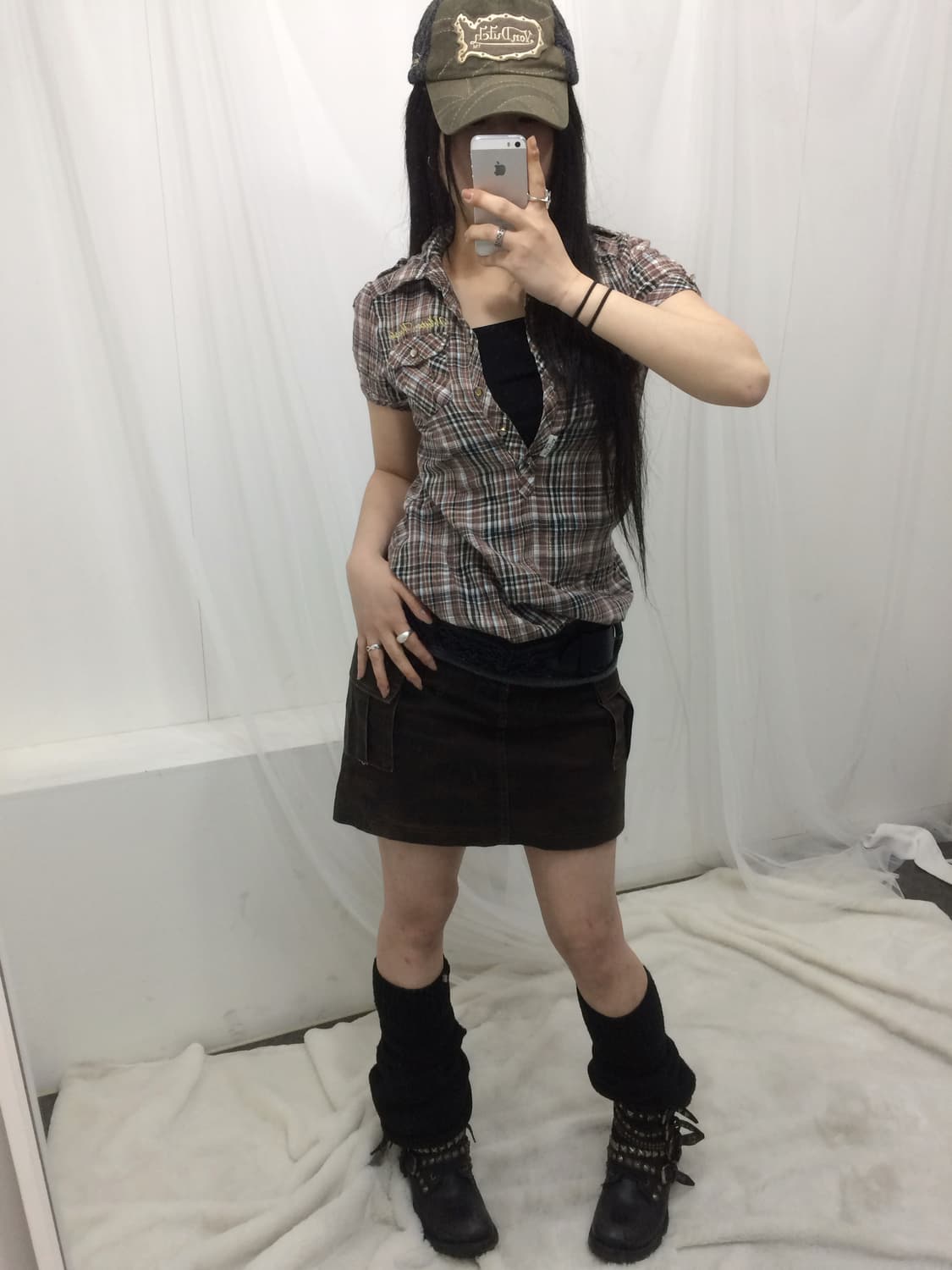 🪽브라운 카모 y2k세트🪽 상품이미지2