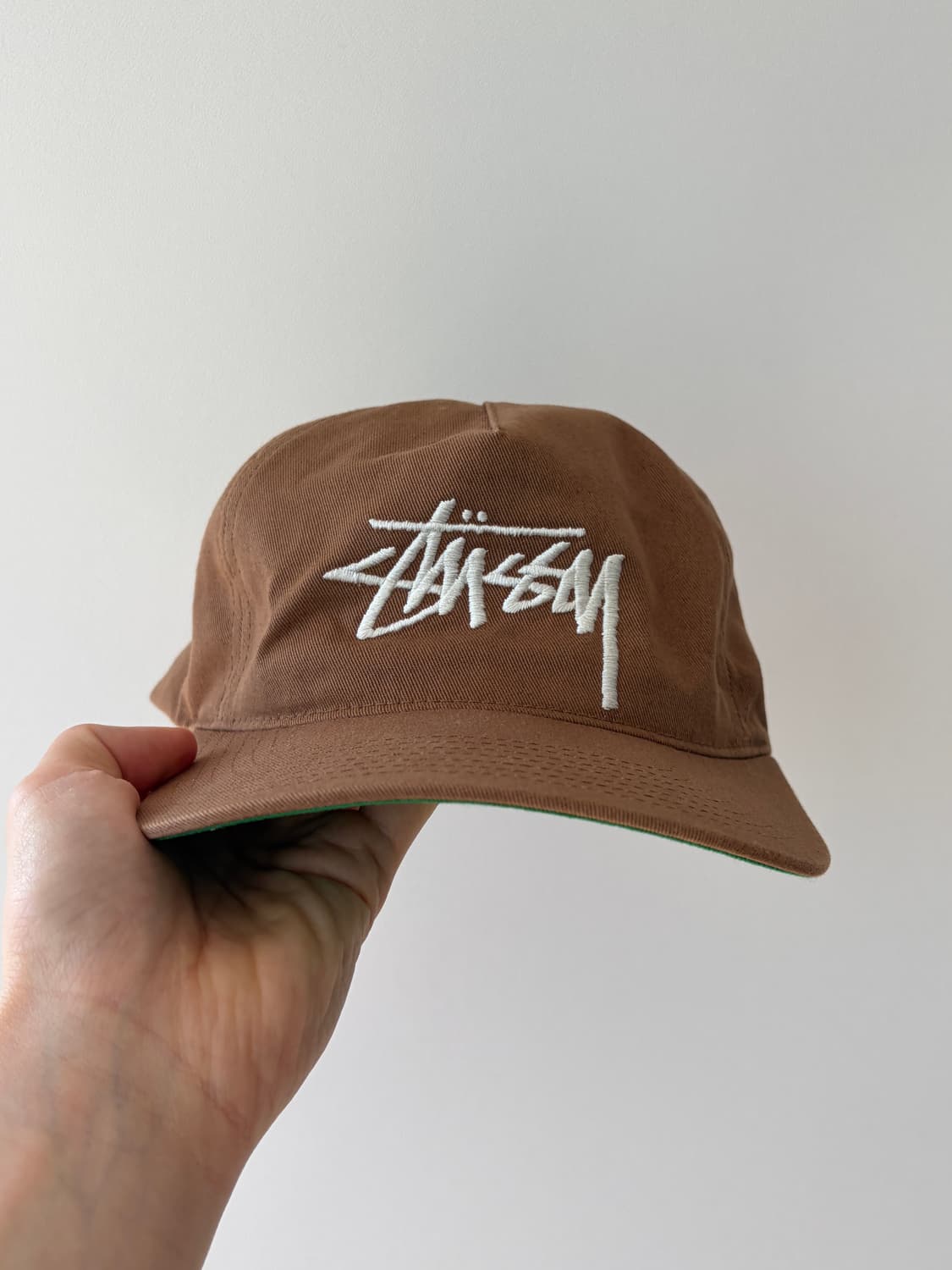stussy 스투시 로우 프로파일 빅 베이직 스냅백 (코코아) 상품이미지1