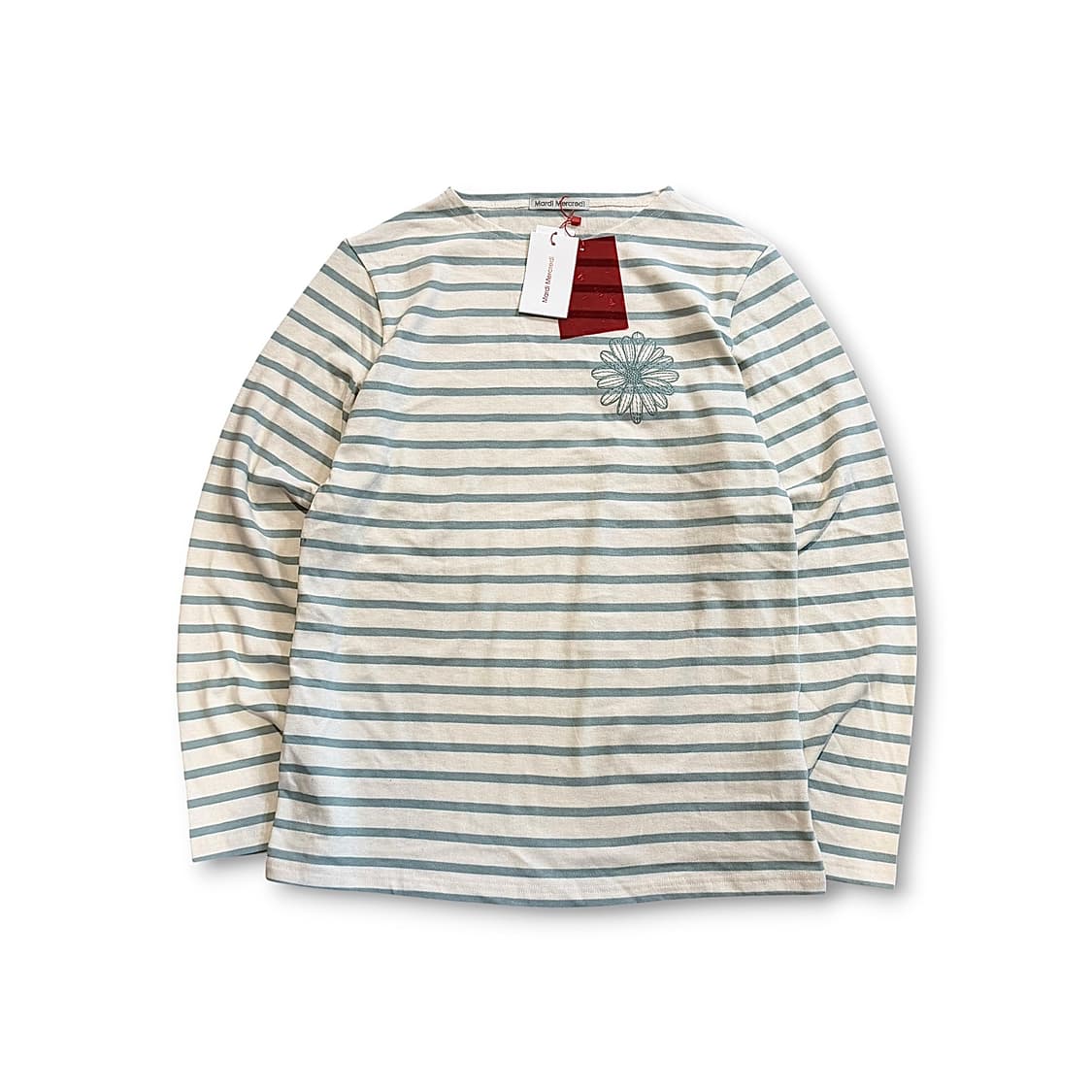 마르디 메크르디 스트라이프 롱슬리브 티셔츠 상품이미지1