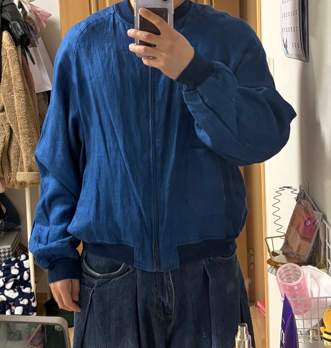 캐피탈 린넨 리버시블 아우터(2) 100정도 상품이미지3