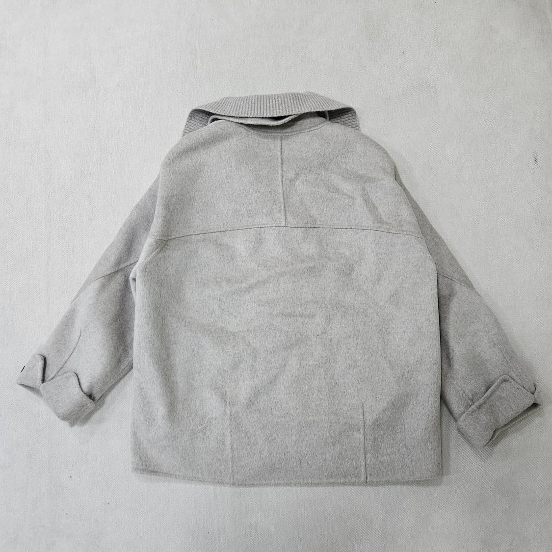 95 지센 여성 울 캐시미어 하프코트 0311Y 상품이미지2