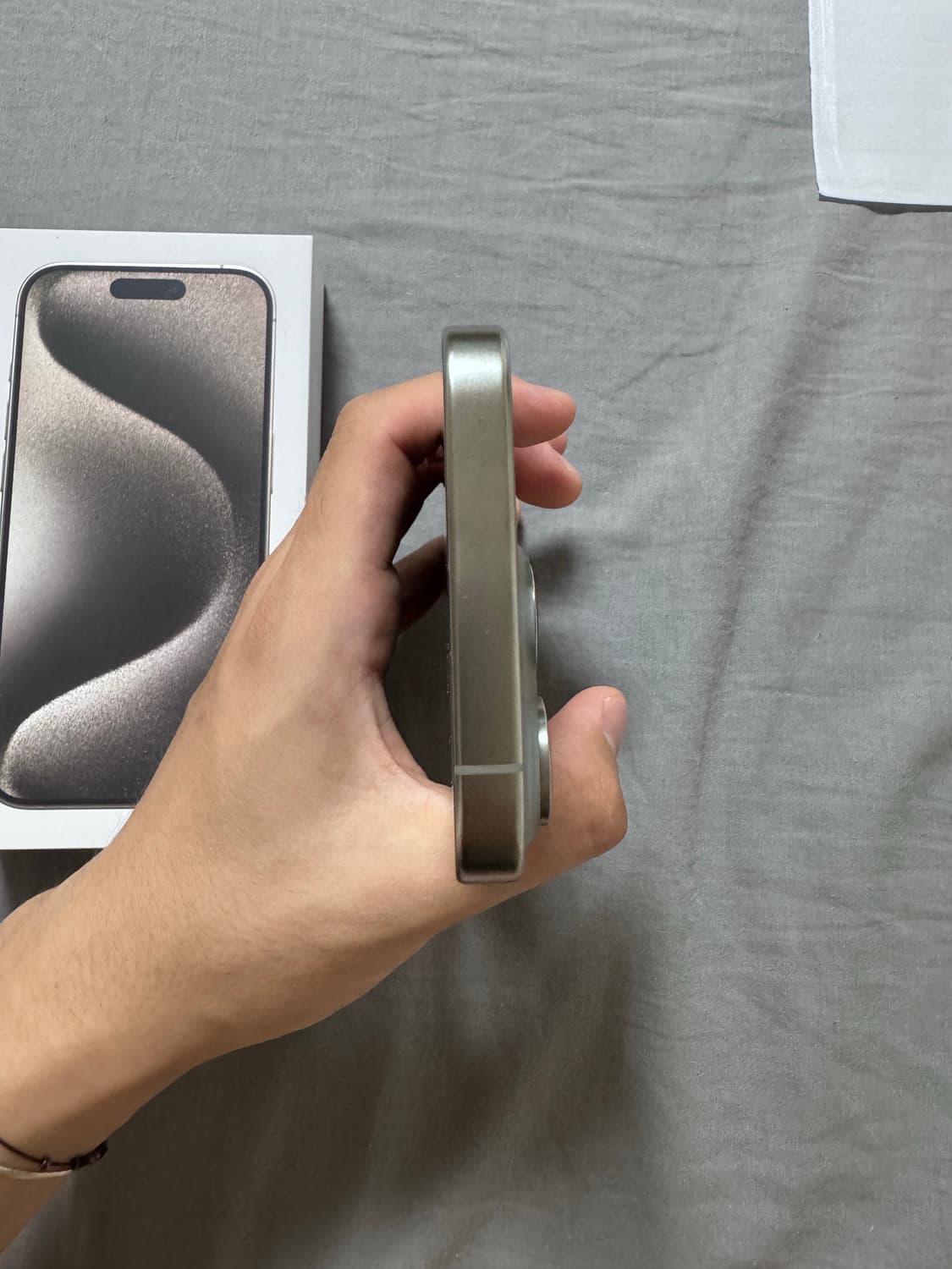 (SS급) 아이폰 15 프로 256GB 네츄럴 티타늄 상품이미지5