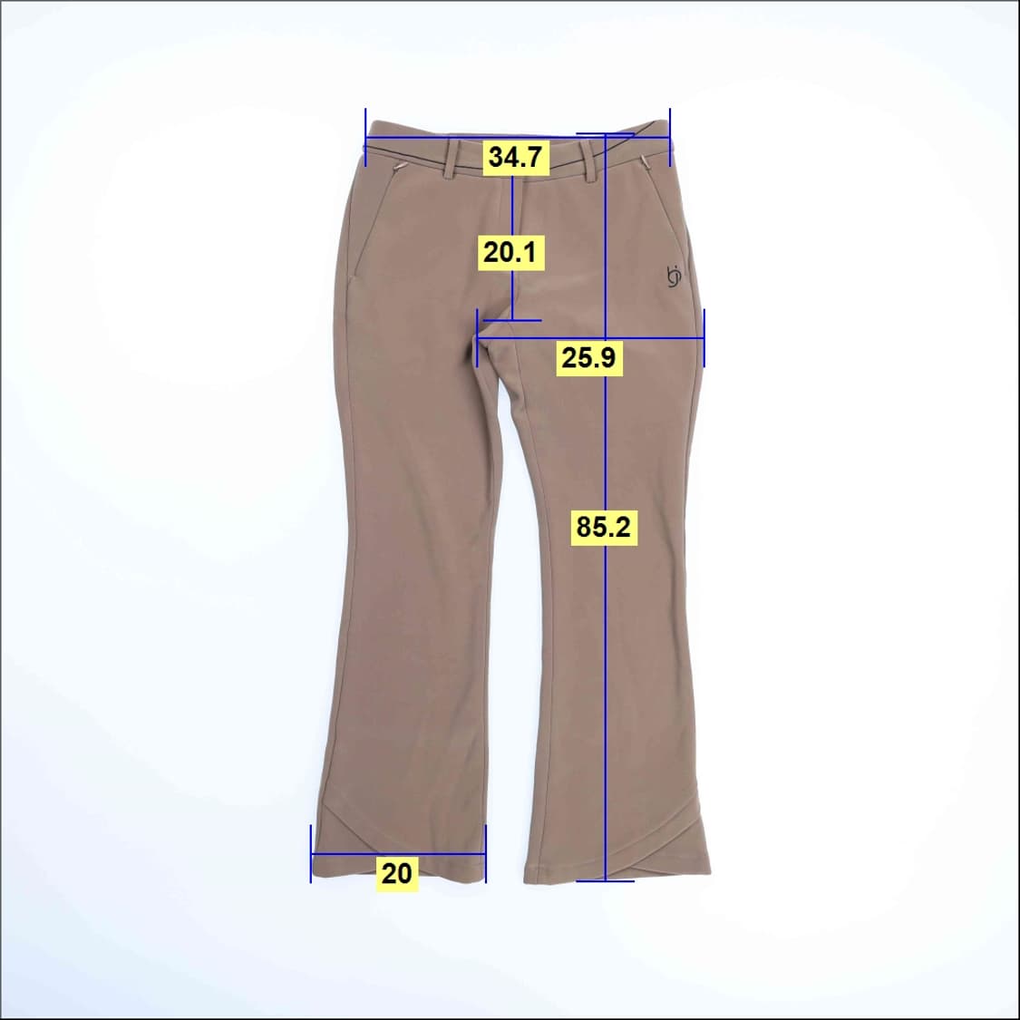 64 벤제프 여성 기모 골프팬츠 0210H2 상품이미지6