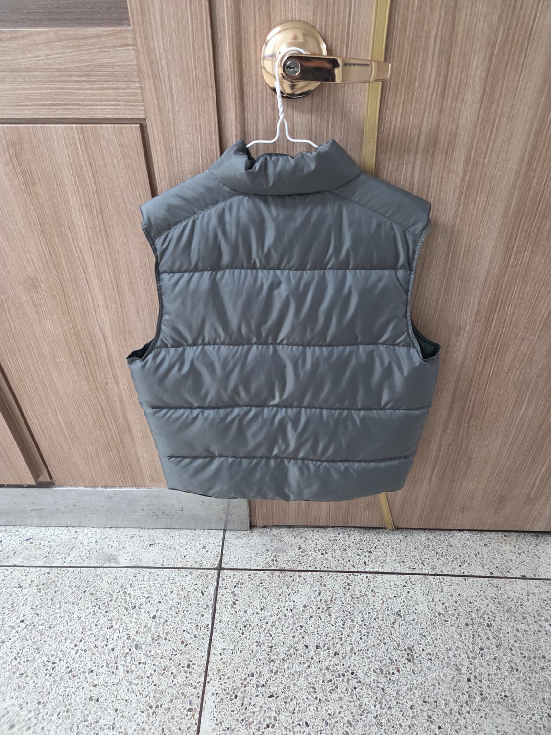 폴로 다크그린 오리 조끼 상품이미지5