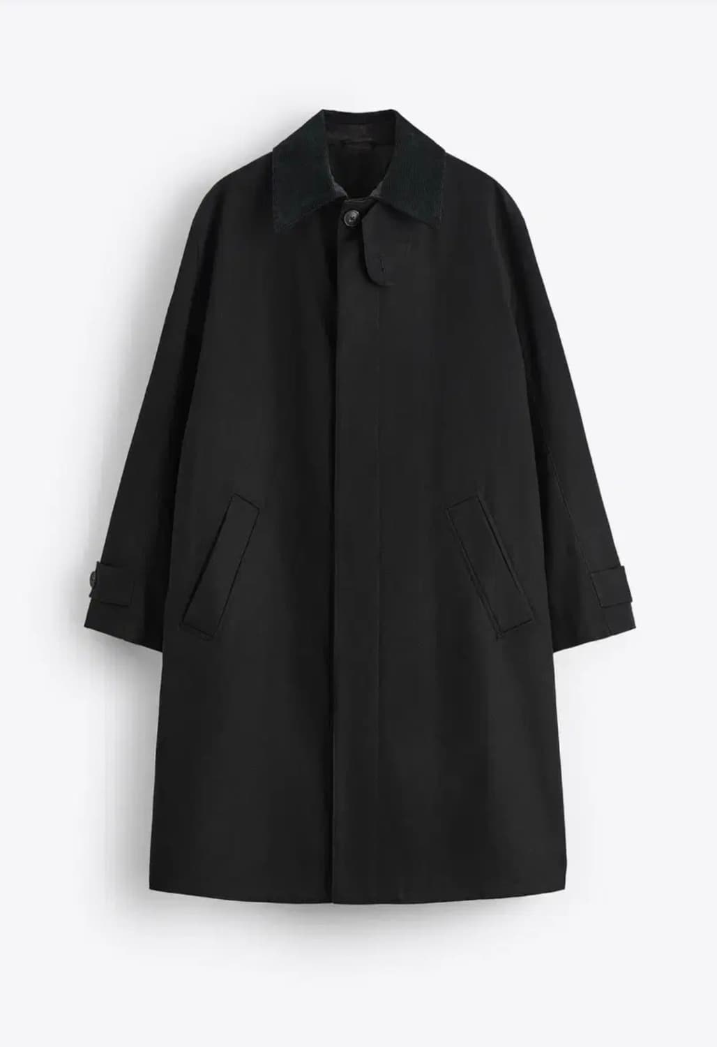 [M] ZARA 자라 코듀로이 트렌치코트 상품이미지1