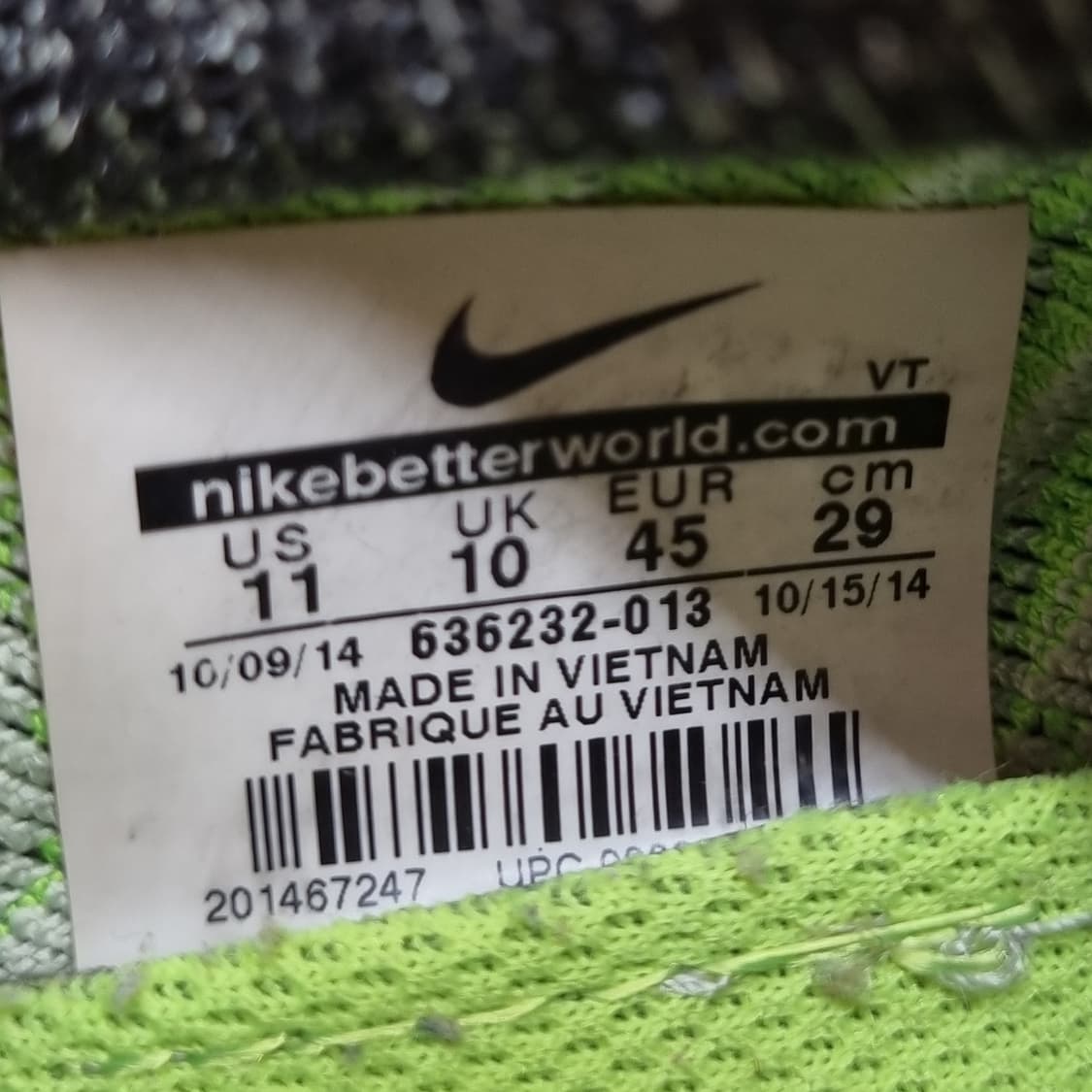 나이키 플라이니트. 남성런닝화290 상품이미지6