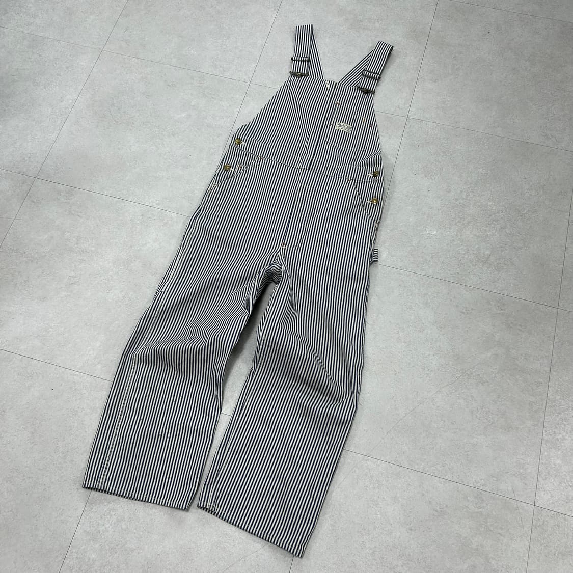 타임원클로딩 엣라코 히코리 오버롤 S-M 상품이미지1