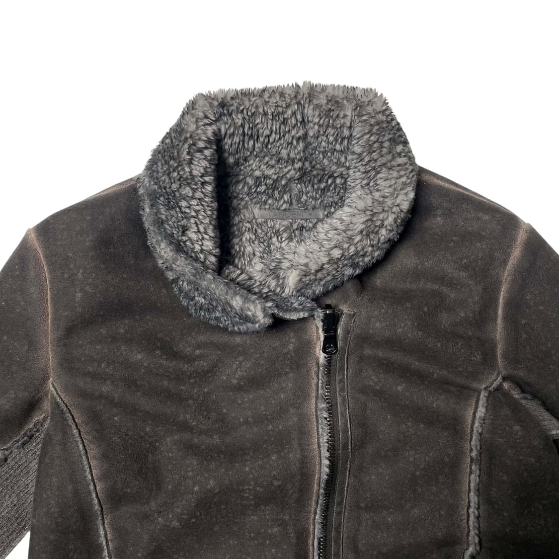 Tandem 페이크 레더 니트 퍼 자켓 (italy made) 상품이미지9