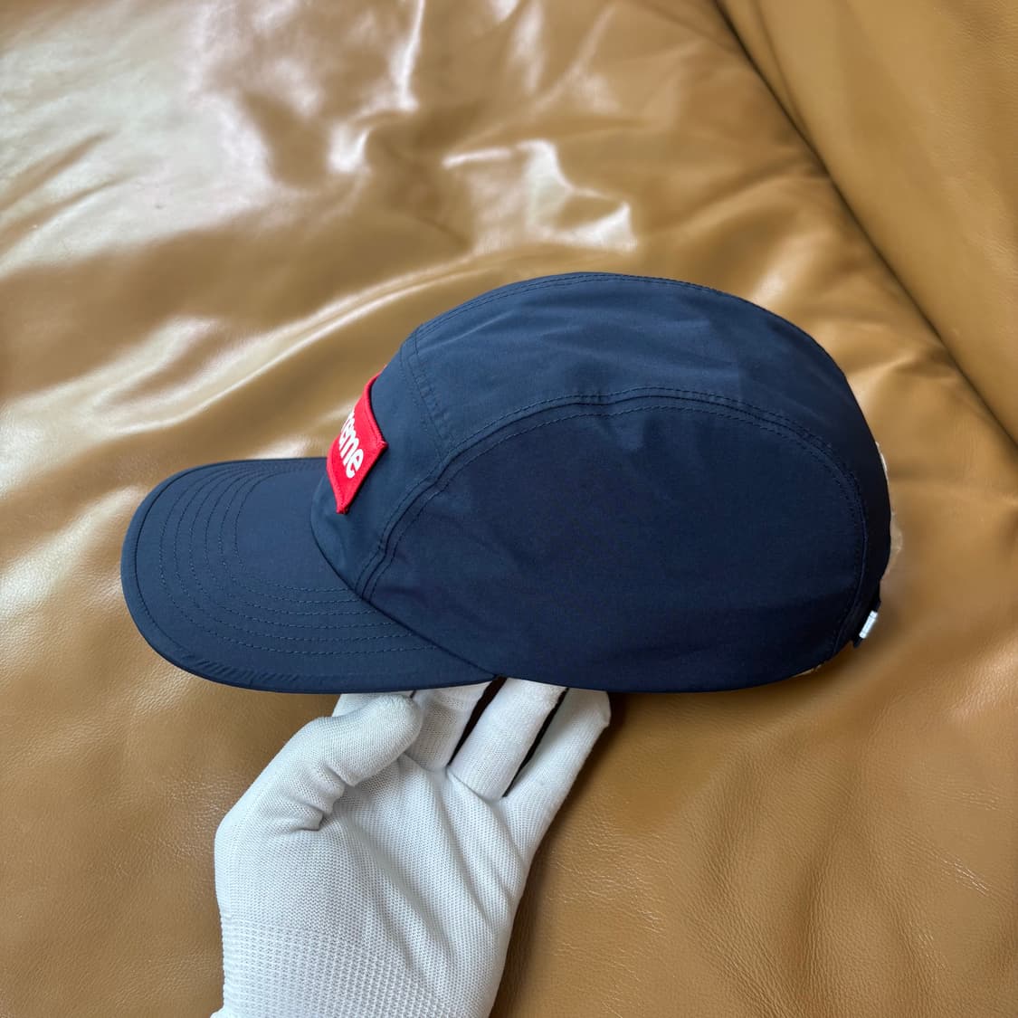 슈프림 캠프캡 모자 박스로고 25ss 고어텍스 네이비 상품이미지5
