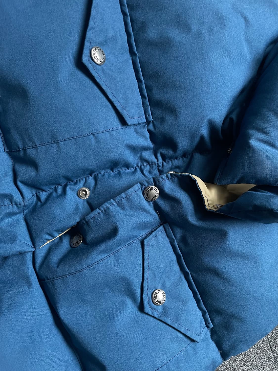 빈티지 노스페이스 구스다운 베스트 M (퍼플라벨크레센트록키마운틴에디바우어 상품이미지4