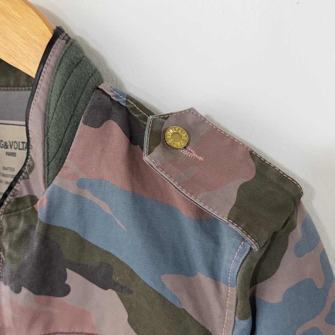 [S] 쟈딕앤볼테르 카모플라쥬 야상 자켓 상품이미지6