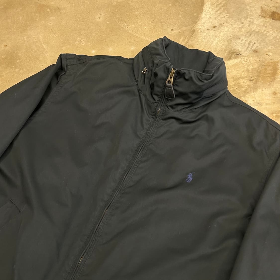 L 폴로랄프로렌 내장후드 블랙 폴리쉘 페리 자켓 상품이미지1