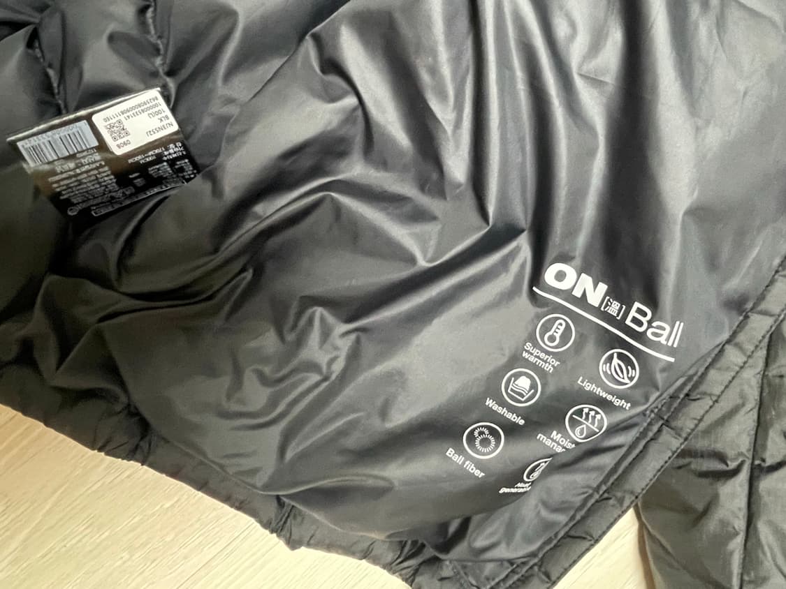 The North Face 경량 패딩 화이트라벨 웨이브 lt 온볼 상품이미지5