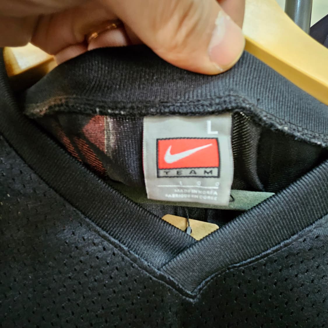 90s 나이키 팀 풋볼(럭비) 메쉬 저지 상품이미지5