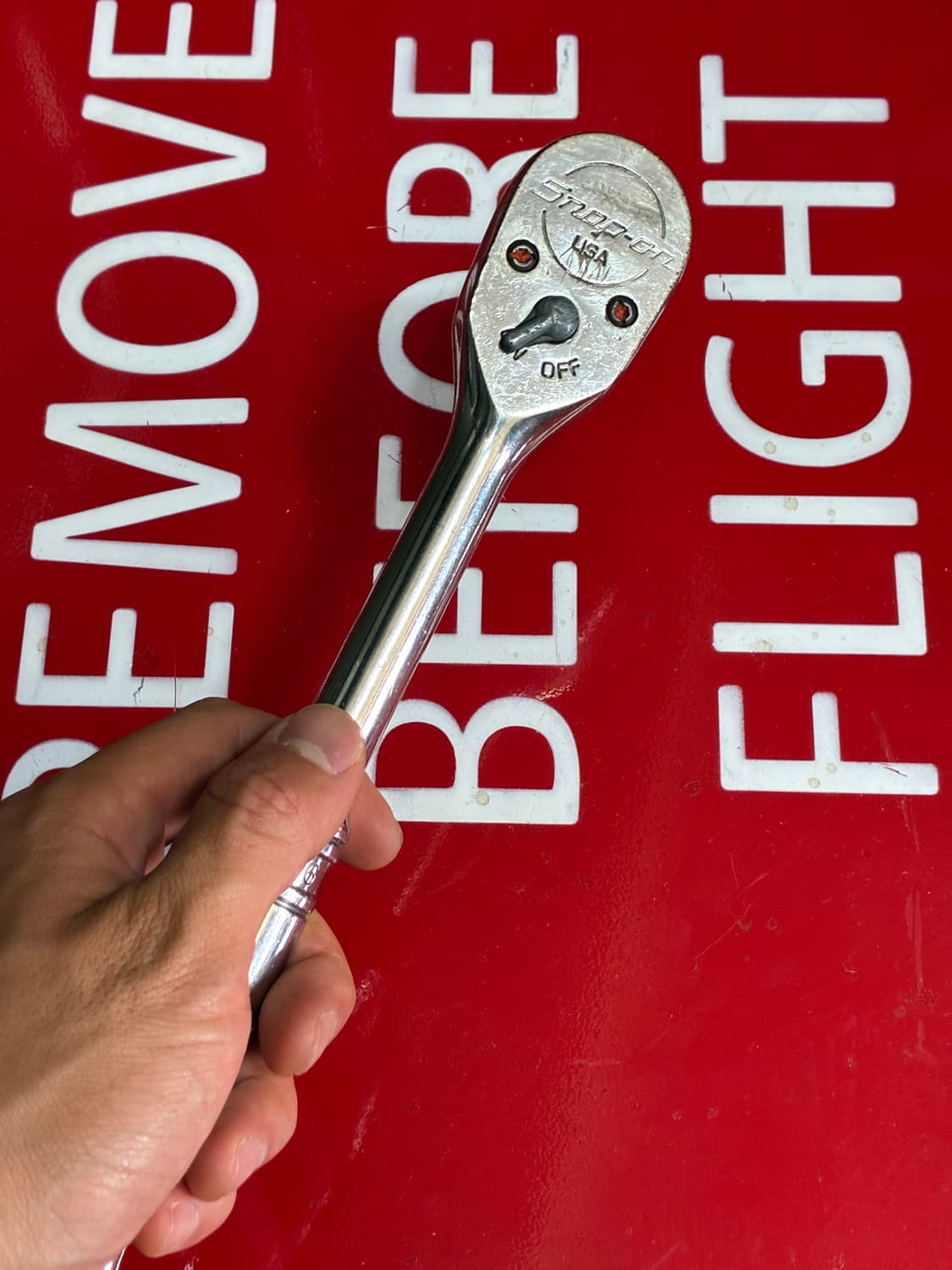 [MADE IN USA] 스냅온(Snap-on) 1/2" 라쳇, 깔깔이 상품이미지8