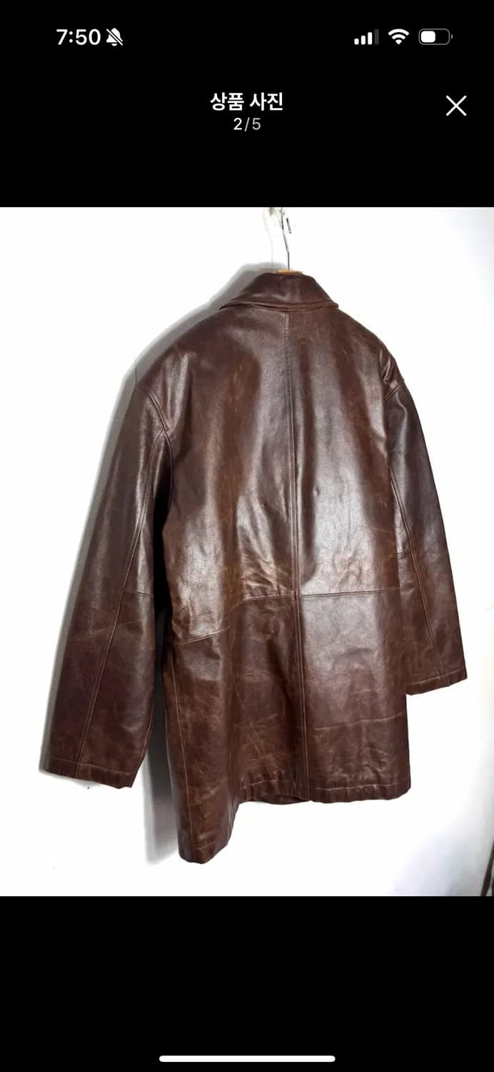 폴로 레더 카코트 상품이미지2