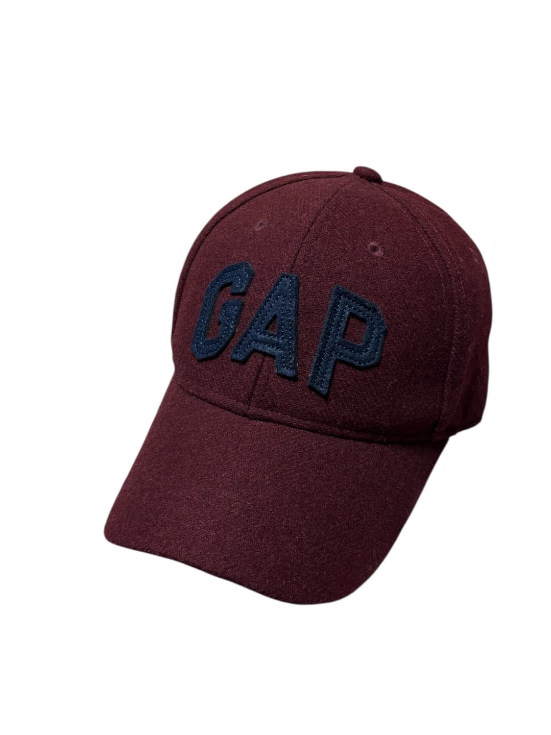 Gap 갭 버건디 빈티지 울 볼캡 상품이미지3