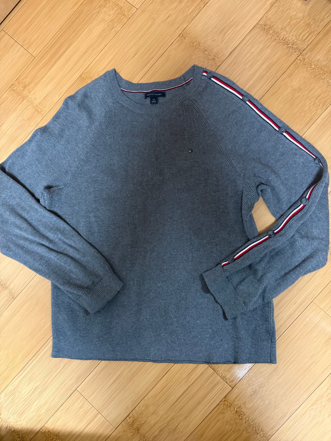 타미힐피거니트회색니트타미니트그레이니트여자니트여성니트옷벼룩옷장정리 상품이미지1