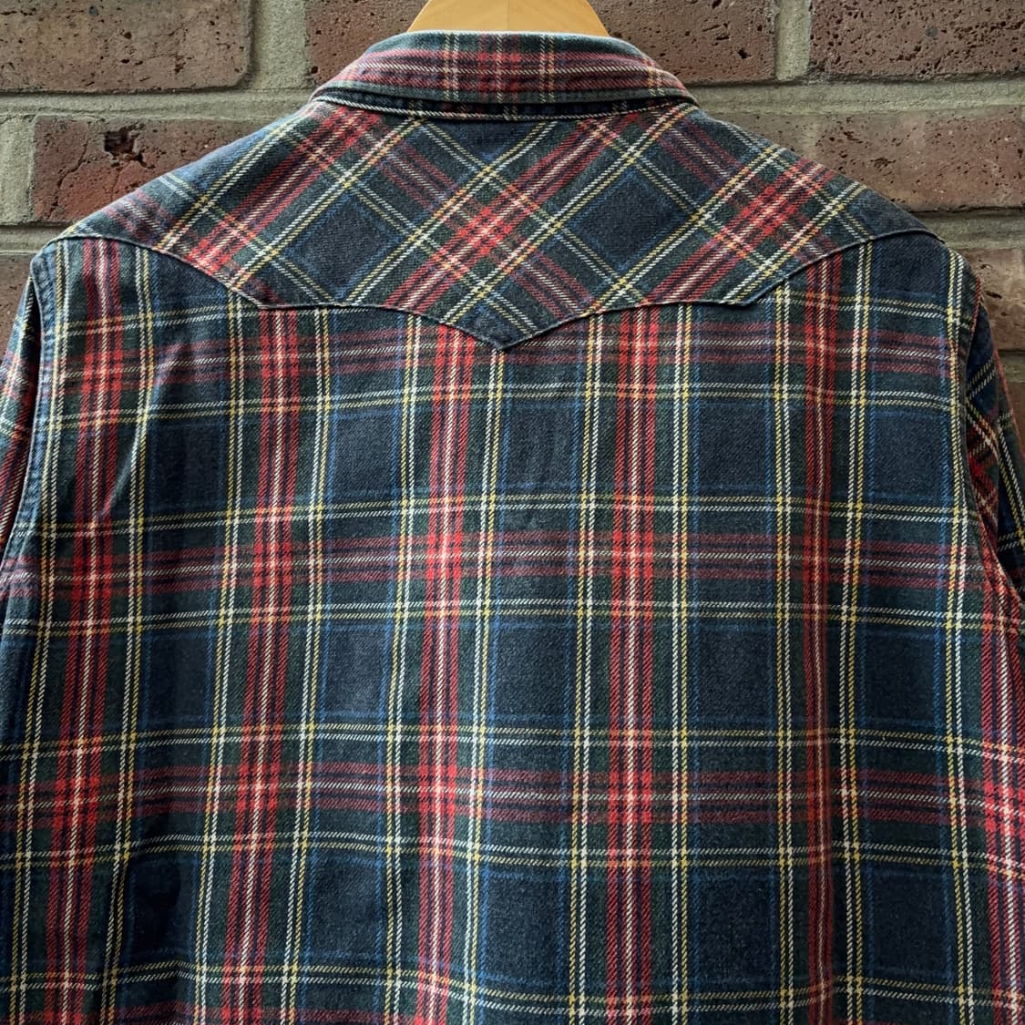 UES 헤비 브러시드 플란넬 웨스턴 셔츠 상품이미지8