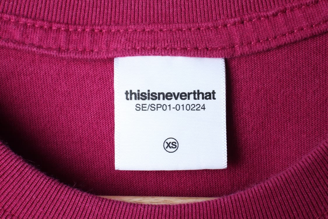 (XS-S) 디스이즈네버댓 반팔 티셔츠 레터링 퍼플 스트릿-H31455 상품이미지6