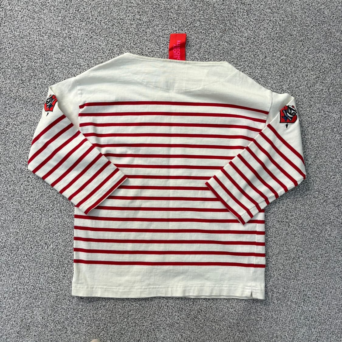 실측 럭키슈에뜨 여성 스트라이프 티셔츠 0331J 상품이미지3