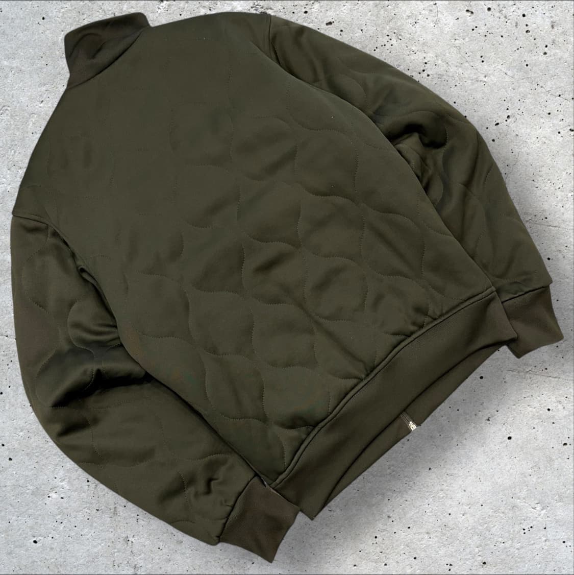 [95] 00s 아디다스 퀼팅 트랙탑 올리브 쓰리스트라이프 B532 상품이미지2