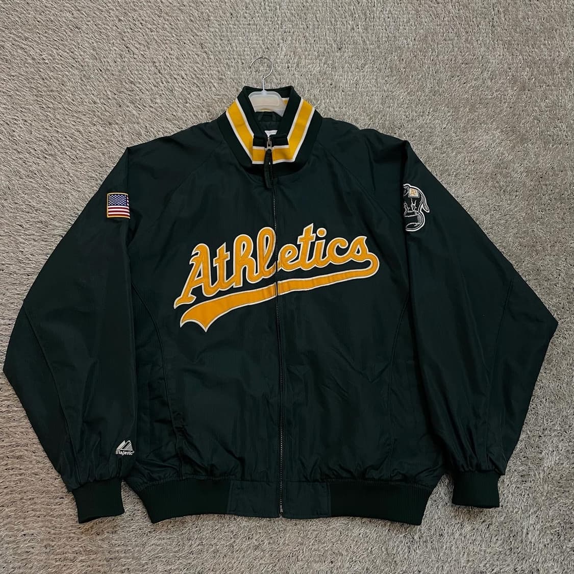 마제스틱 오클랜드 어쓸레틱 자켓 상품이미지2