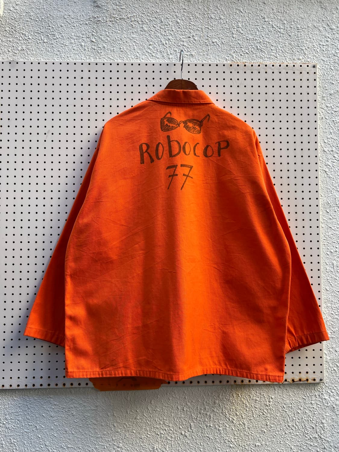 VINTAGE ORANGE FRENCH WORK 오렌지프렌치워크자켓 상품이미지8