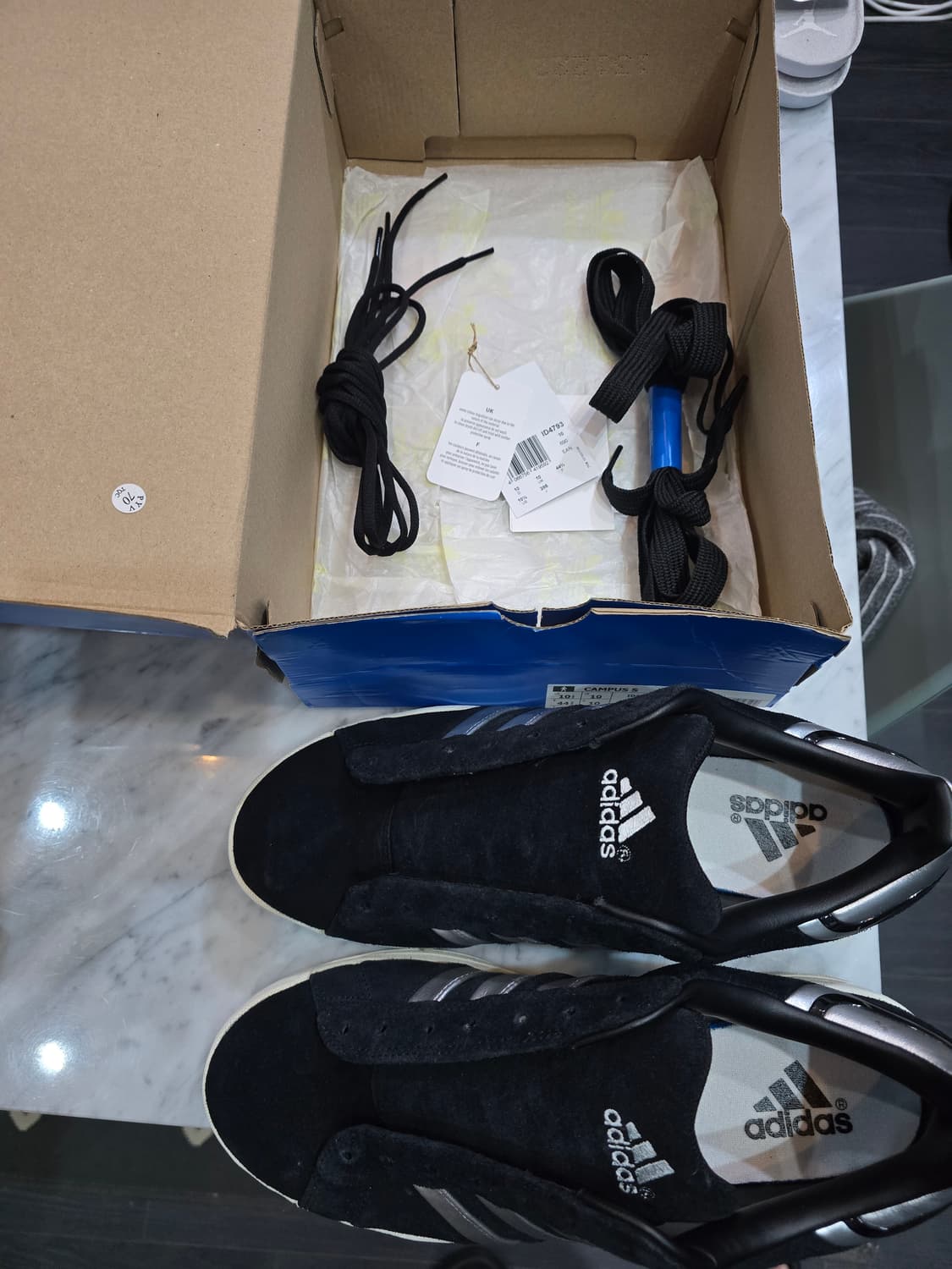 극미중고 캠퍼스x 아트모스 슈프림블랙 285 상품이미지8