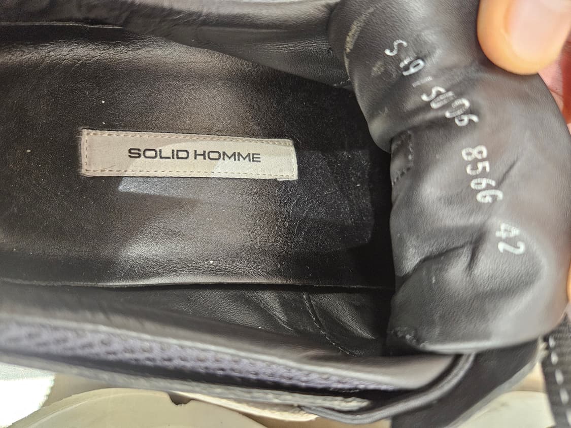 솔리드옴므 레이어 스니커즈 상품이미지5